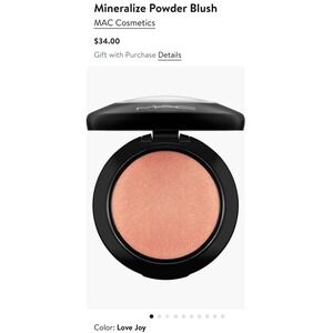 MAC Cosmetics Mineralize Powder Blush Love Joy Makeup